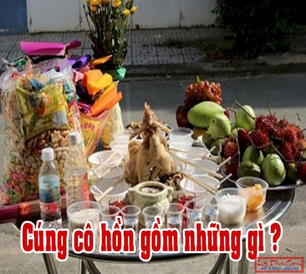 cúng cô hồn gồm những gì
